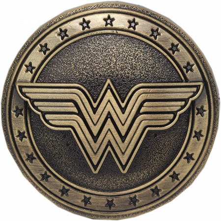 DC Comics Wonder Woman Symbol Embossed Metal Drawer/Cabinet Knob